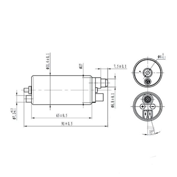 Polttoainepumppu Honda CRF/Duke 690/RM-Z-2